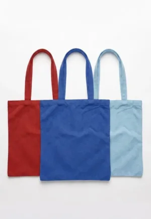 BOLSO DE LONA VERTICAL DE COLORES